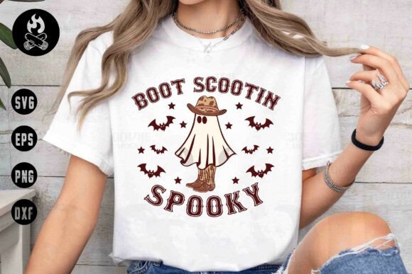 Boot Scootin Spooky SVG: A Western Halloween Embroidery Design Review