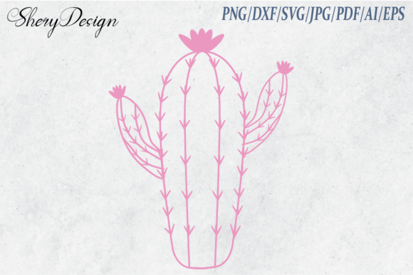 Cactus SVG: A Bold and Versatile Embroidery Design for Crafters