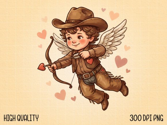 Cute Cupid Cowboy Valentine SVG PNG Review for Real Projects