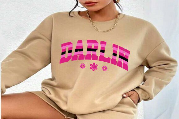 Darlin SVG: A Bold, Timeless Design for Real Embroidery Projects
