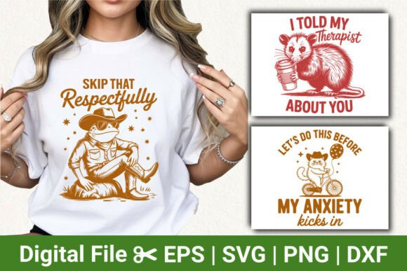 Funny Animal Svg Bundle Cowboy Frog Svg