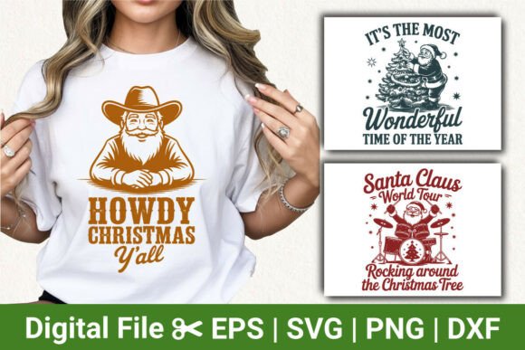 Howdy Christmas Y’all Cowboy Santa SVG Review