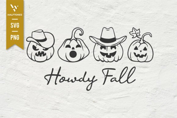 Howdy Fall Halloween Cowboy Pumpkin SVG Review for Real Projects
