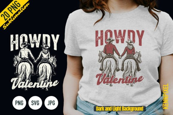 Howdy Valentine Retro Western Shirt SVG Review for Real Projects