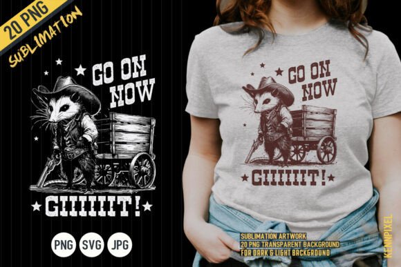Vintage Cowboy Opossum Western Shirt SVG Review