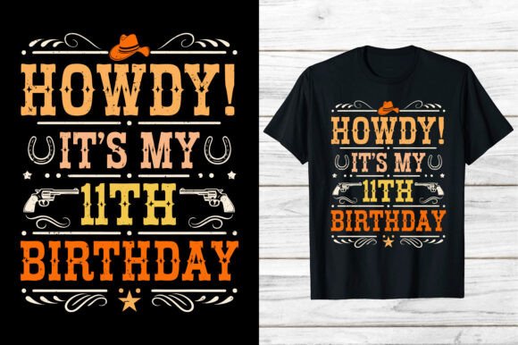 Western Cowboy Shirt Howdy 11th Birthday Review