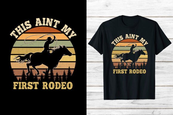 Western Cowboy Shirt My First Rodeo Eps Review
