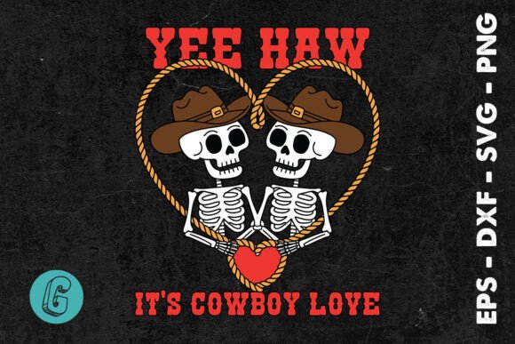 Yee Haw Valentines Western Skeleton SVG Review for Real Projects